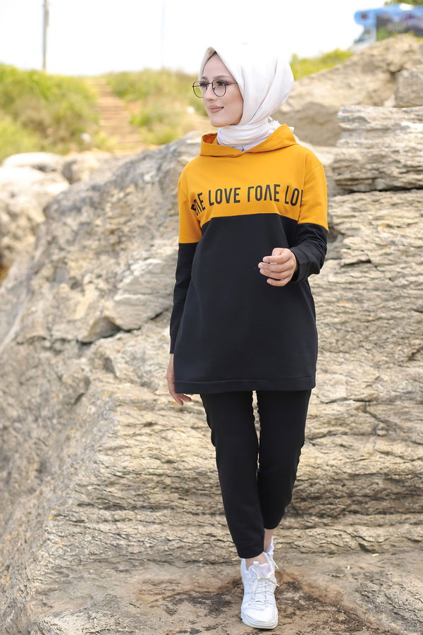 TUNIK PANTOLON Sarı - 8548 Sarı