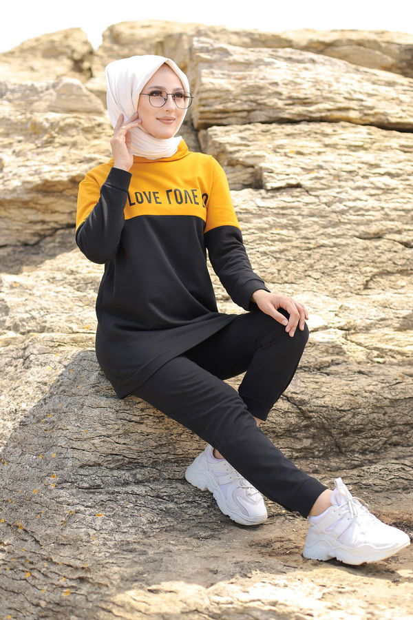 TUNIK PANTOLON Sarı - 8548 Sarı