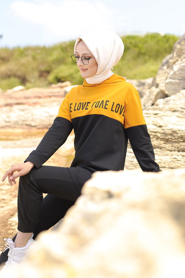 TUNIK PANTOLON Sarı - 8548 Sarı