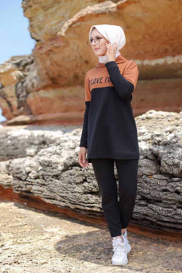 TUNIK PANTOLON Taba - 8548