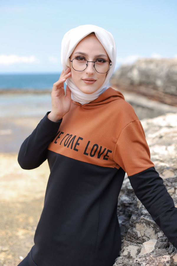 TUNIK PANTOLON Taba - 8548