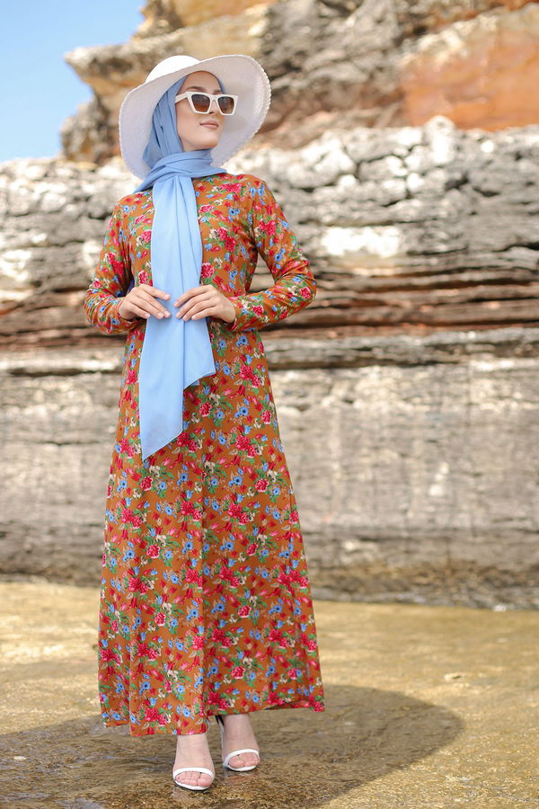 8549 ELBISE Taba - 8549 TABA