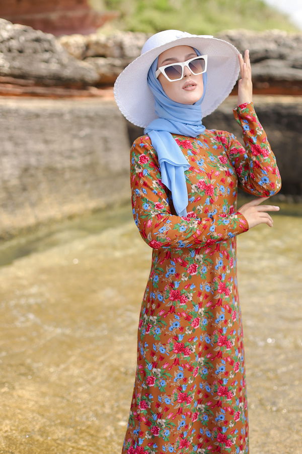 8549 ELBISE Taba - 8549 TABA