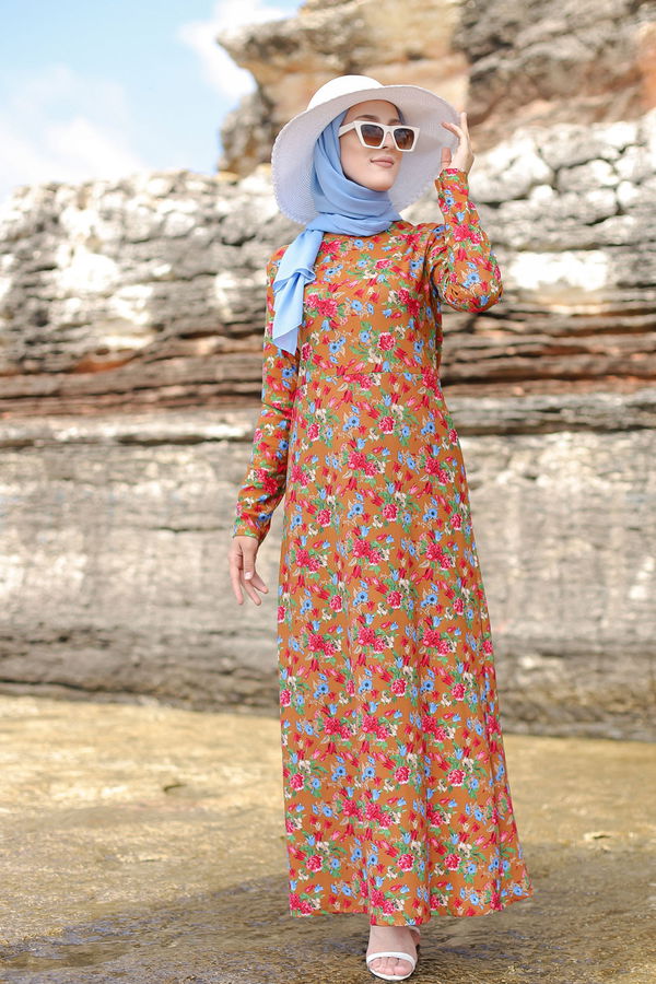 8549 ELBISE Taba - 8549 TABA
