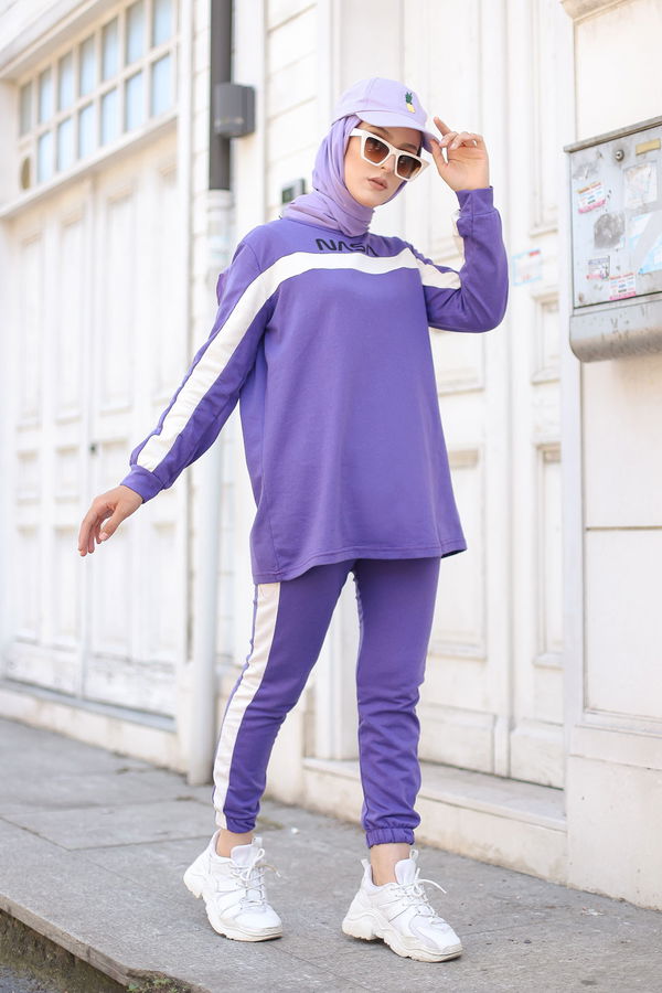 TUNIK PANTOLON Mor - 8412