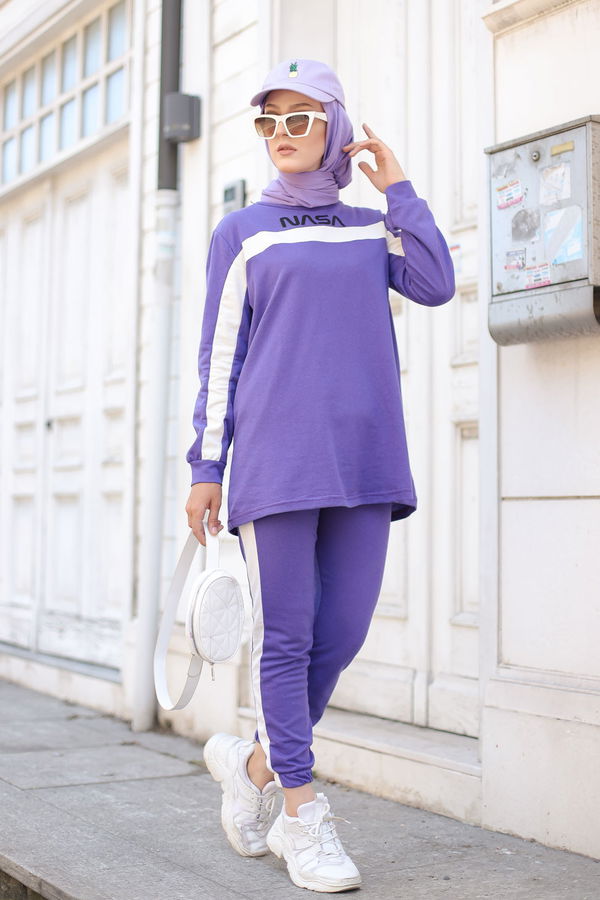 TUNIK PANTOLON Mor - 8412
