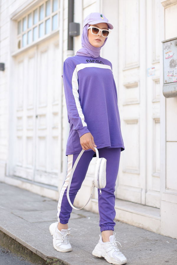 TUNIK PANTOLON Mor - 8412