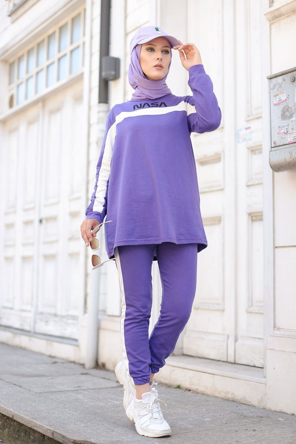 TUNIK PANTOLON Mor - 8412