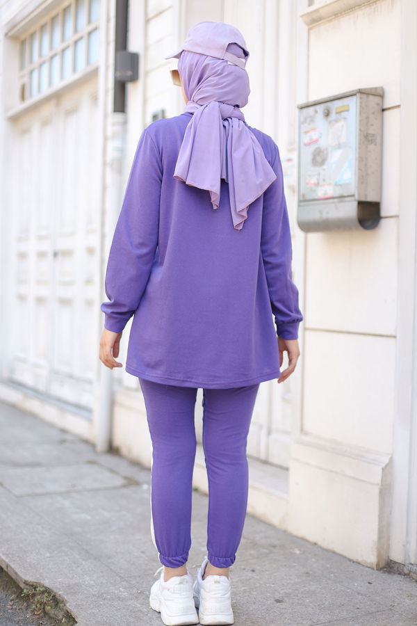 TUNIK PANTOLON Mor - 8412