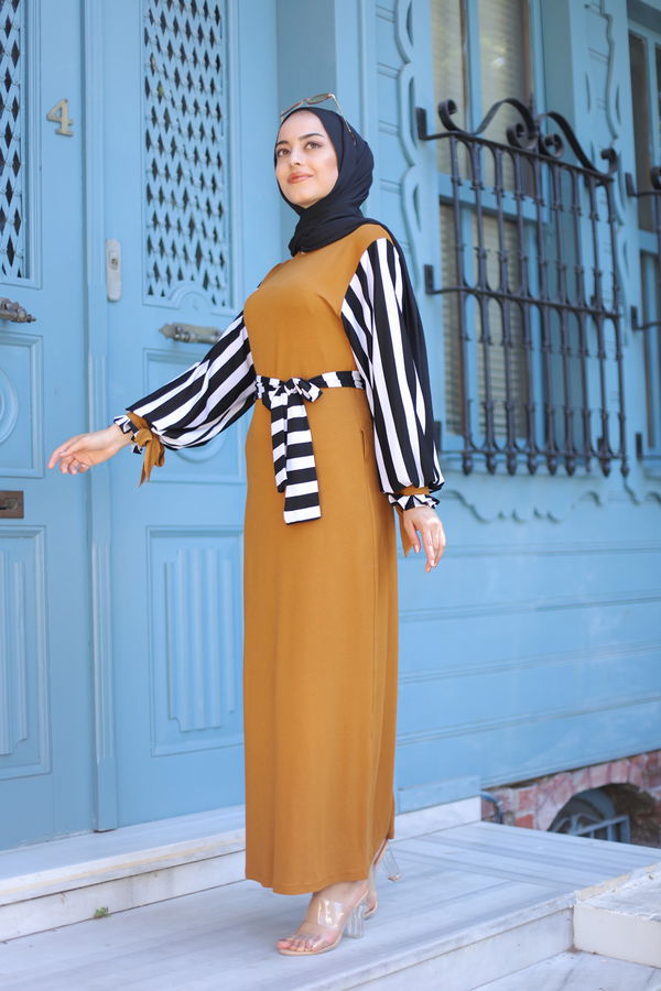 5266 ELBISE Taba - 5266