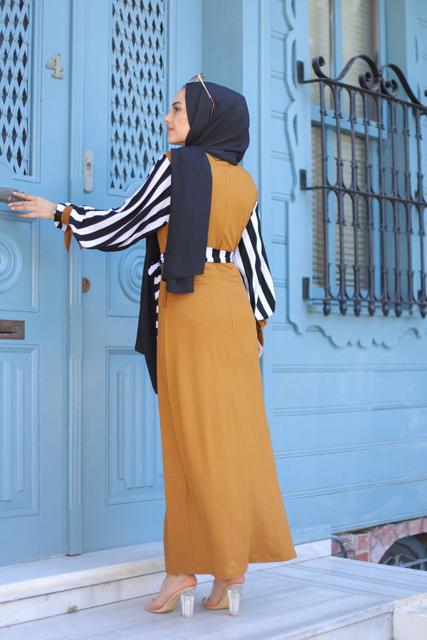 5266 ELBISE Taba - 5266