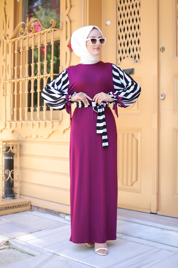 5266 ELBISE Fuşya - 5266