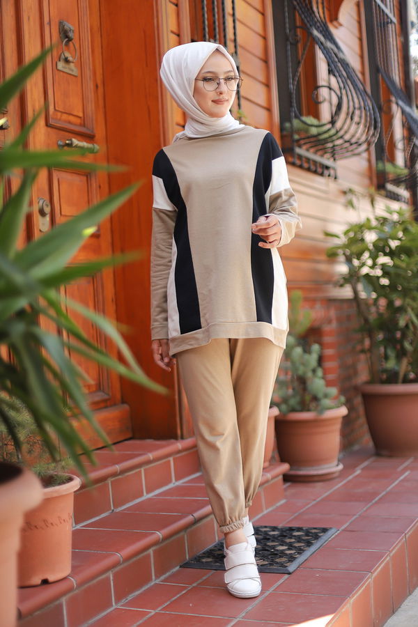 TUNIK PANTOLON Vizon - 3097