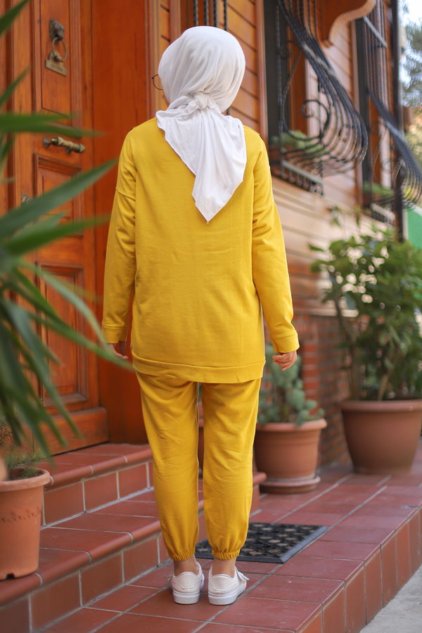 TUNIK PANTOLON Sarı - 3097
