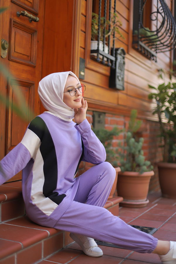 TUNIK PANTOLON Lila - 3097