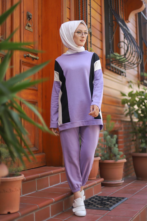 TUNIK PANTOLON Lila - 3097