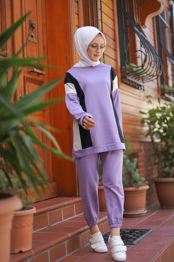 TUNIK PANTOLON Lila - 3097