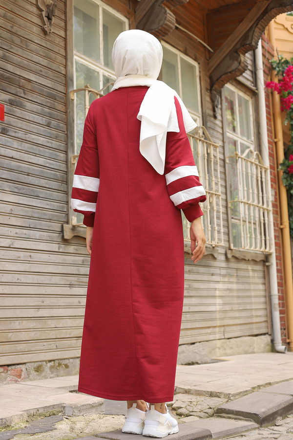 ELBISE Bordo - 4134 BORDO