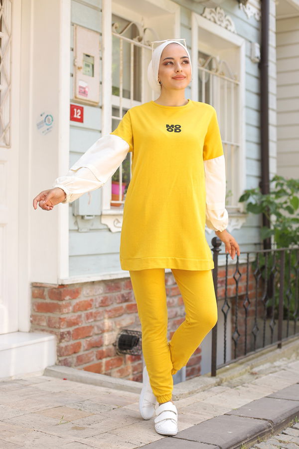 TUNIK PANTOLON Sarı - 3087 Sarı