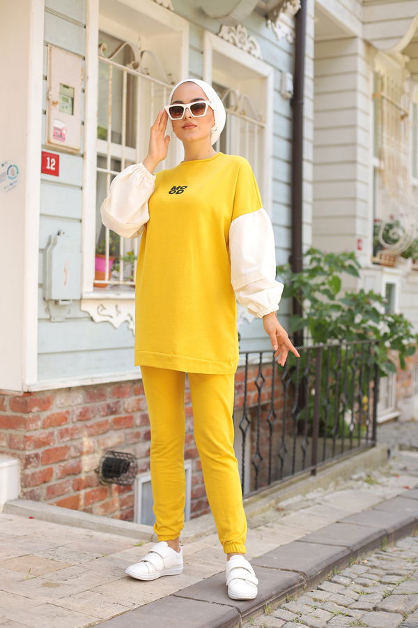 TUNIK PANTOLON Sarı - 3087 Sarı
