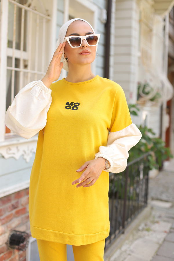 TUNIK PANTOLON Sarı - 3087 Sarı