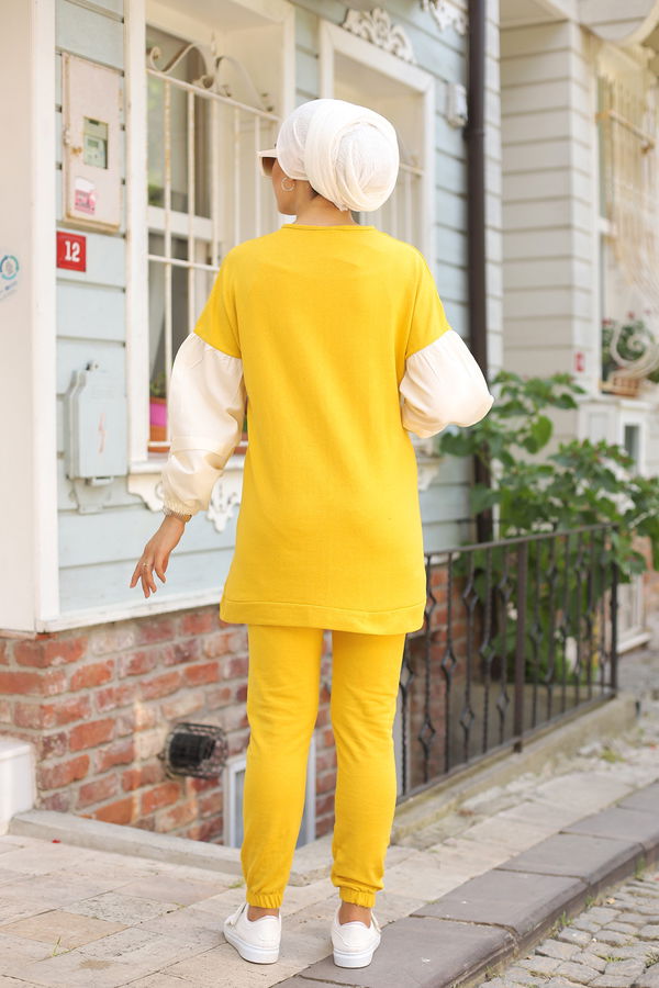 TUNIK PANTOLON Sarı - 3087 Sarı