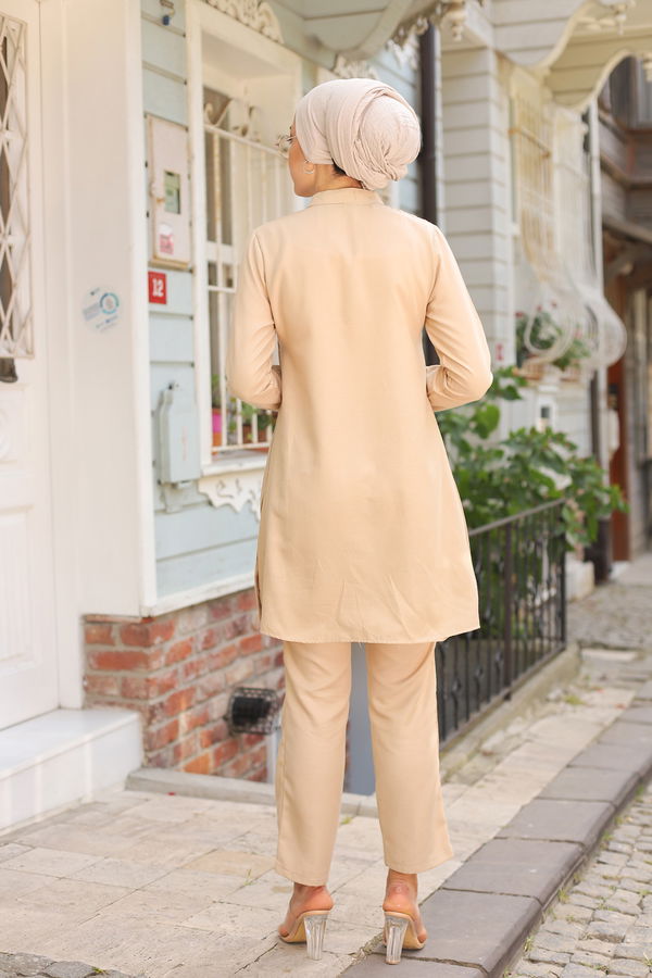 Tunik Pantolon Vizon - 8432