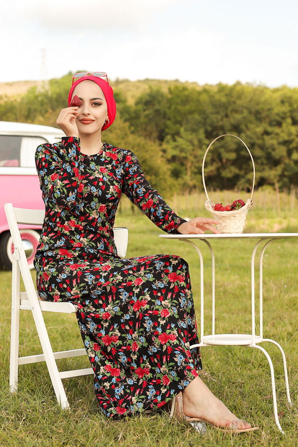 8550 ELBISE Siyah - 8550