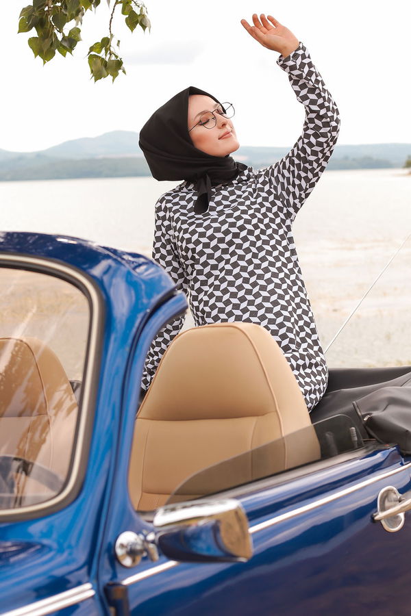 8555 ELBISE Siyah - 8555 SİYAH