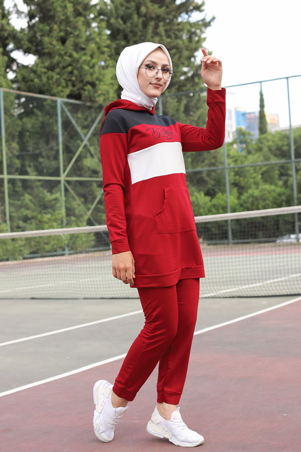 TUNIK PANTOLON Bordo - 2813 BORDO