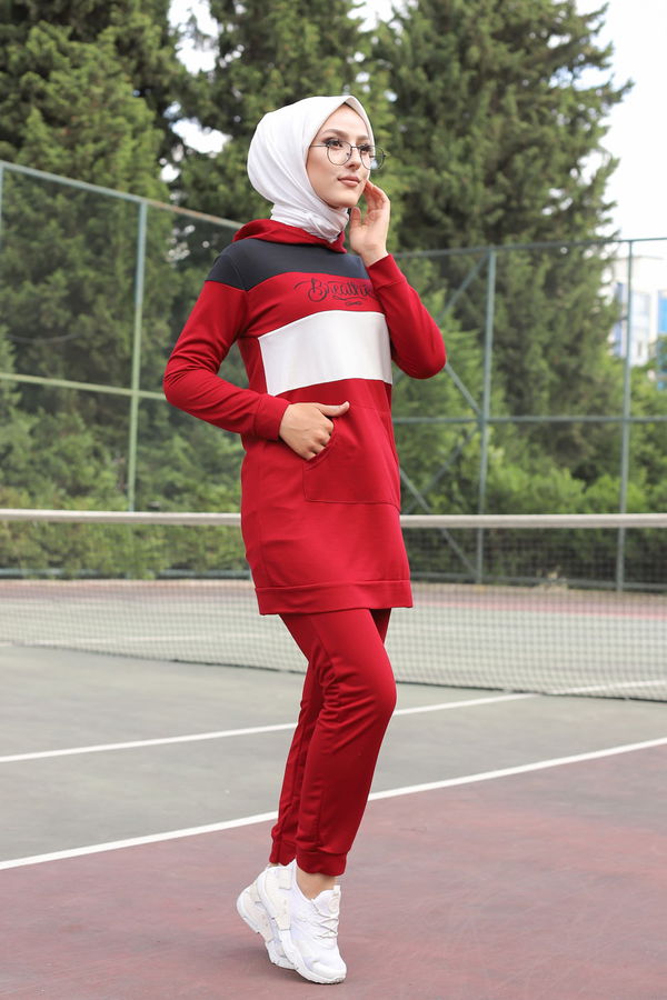 TUNIK PANTOLON Bordo - 2813 BORDO