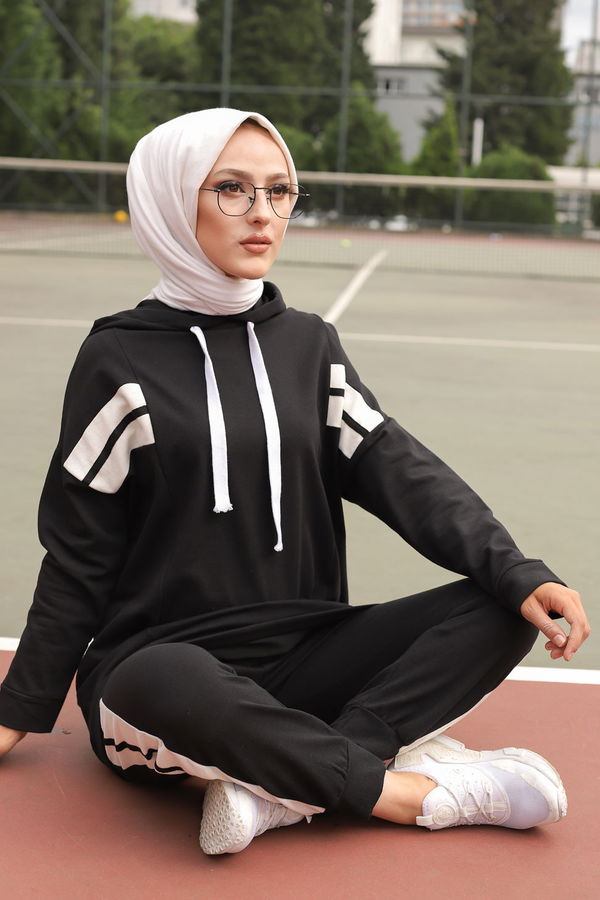 TUNIK PANTOLON Siyah - 3094