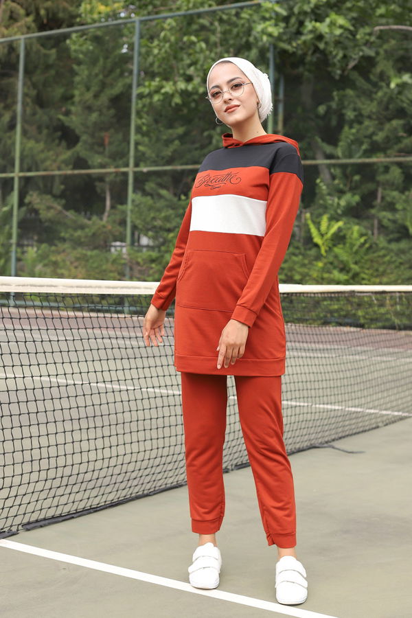 TUNIK PANTOLON Kiremit - 2813