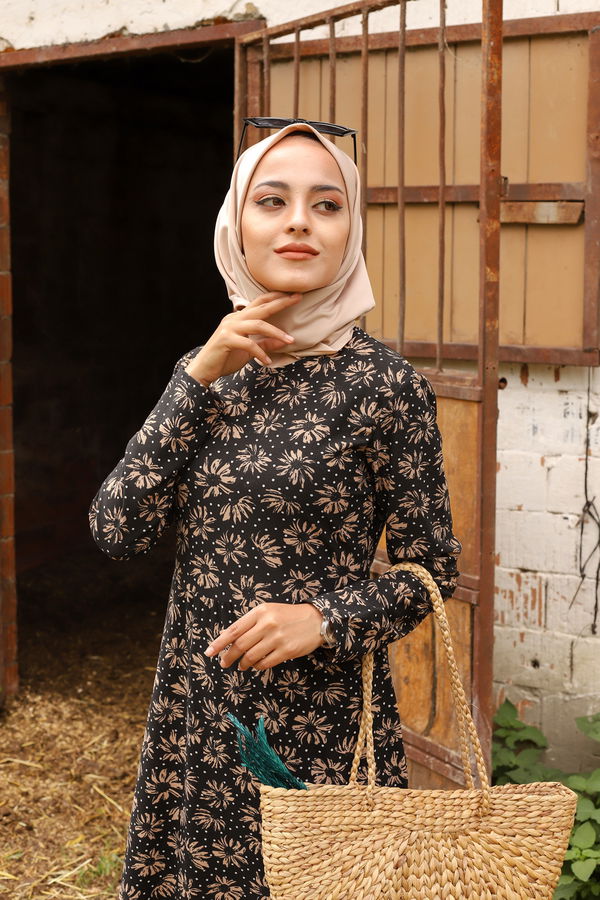 8508 ELBISE Siyah - 8508 SİYAH