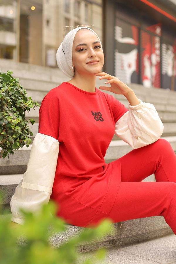TUNIK PANTOLON Kırmızı - 3087 Kırmızı