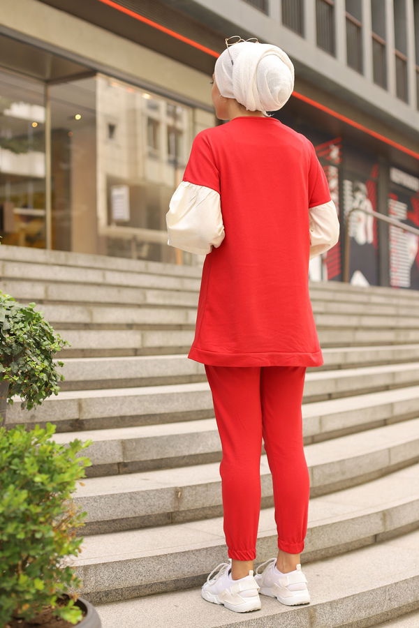 TUNIK PANTOLON Kırmızı - 3087 Kırmızı