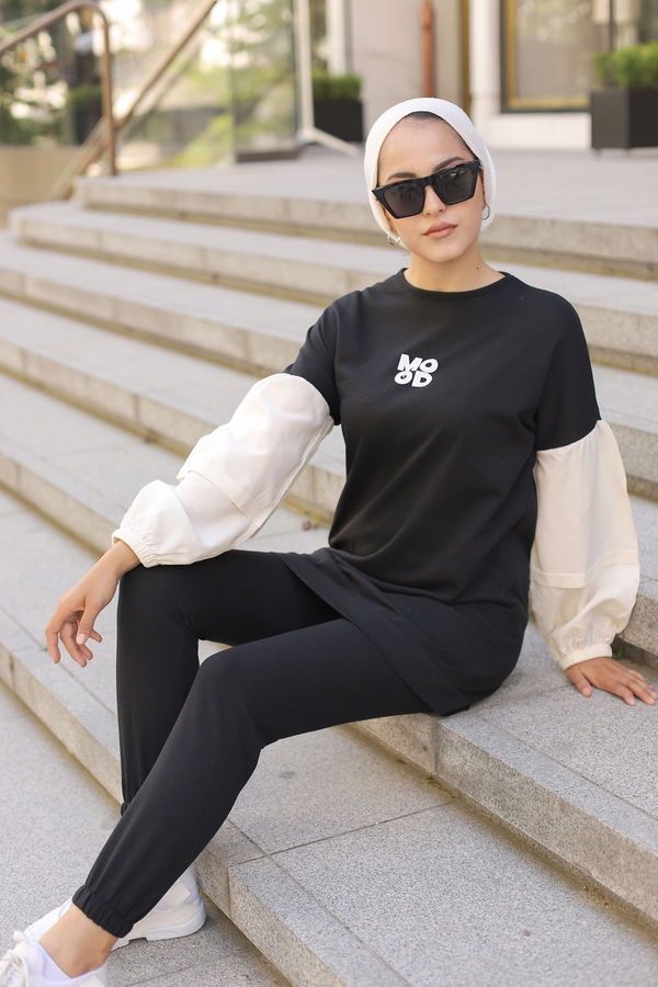 TUNIK PANTOLON Siyah - 3087