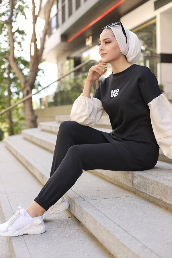 TUNIK PANTOLON Siyah - 3087