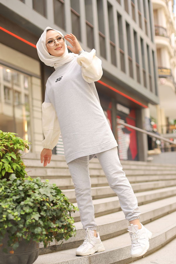 TUNIK PANTOLON Gri - 3087 GRİ