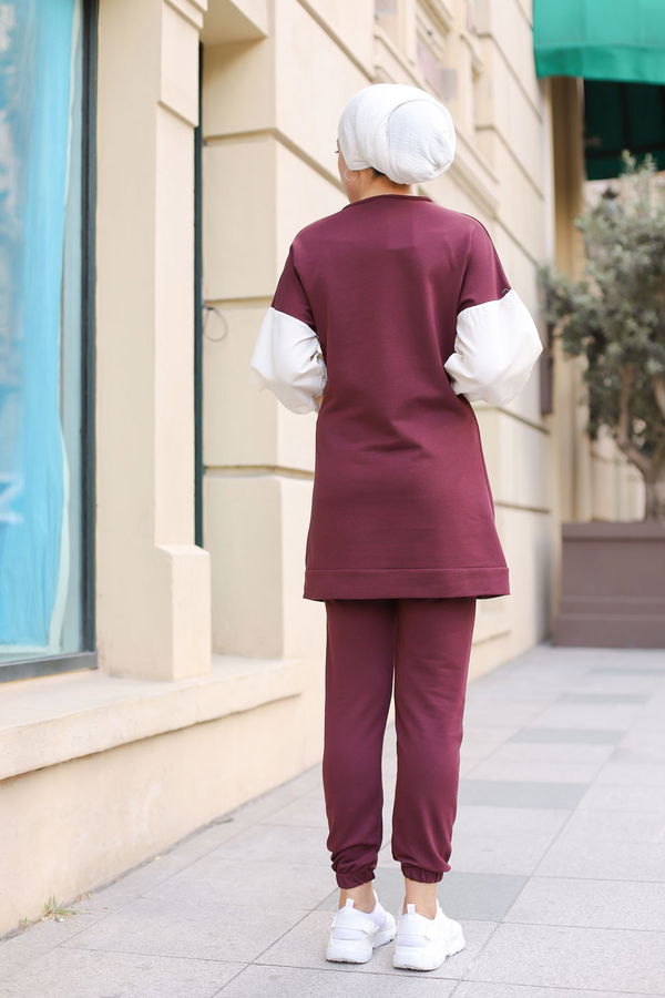 TUNIK PANTOLON Mor - 3087