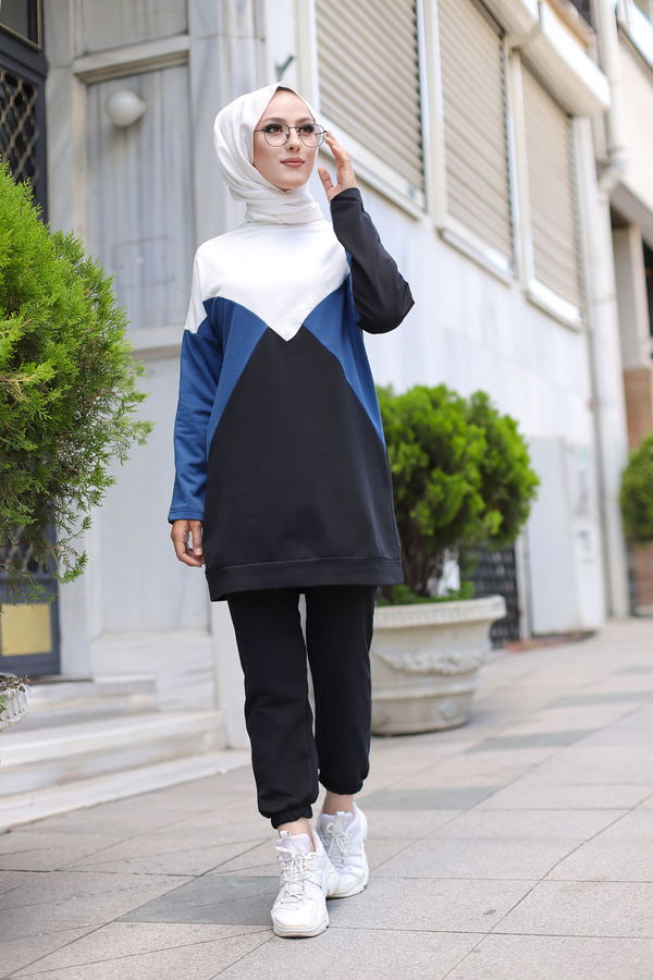 TUNIK PANTOLON Mavi - 3057