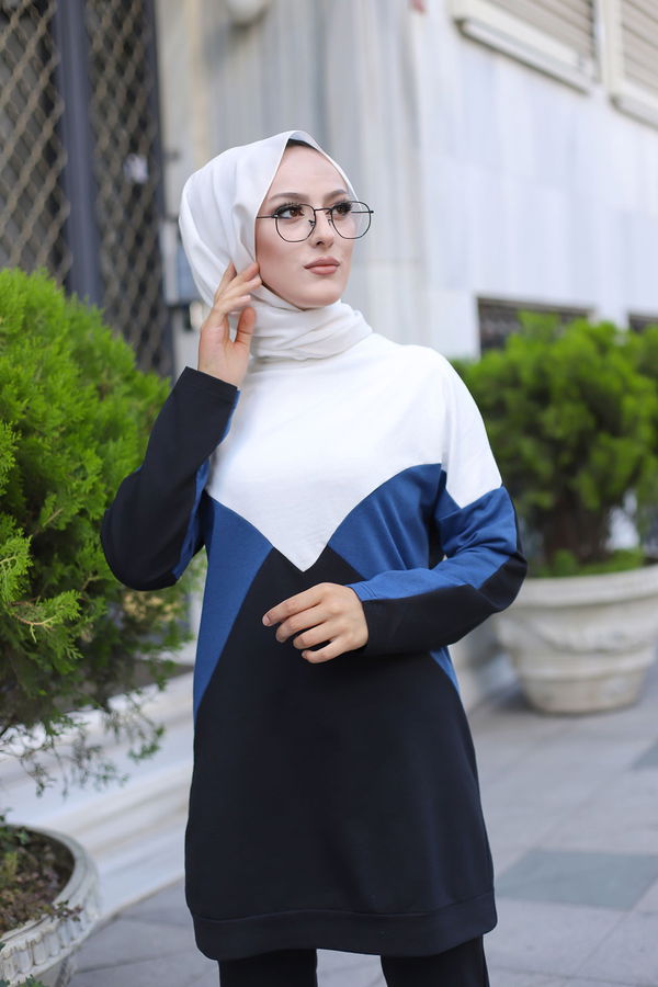 TUNIK PANTOLON Mavi - 3057