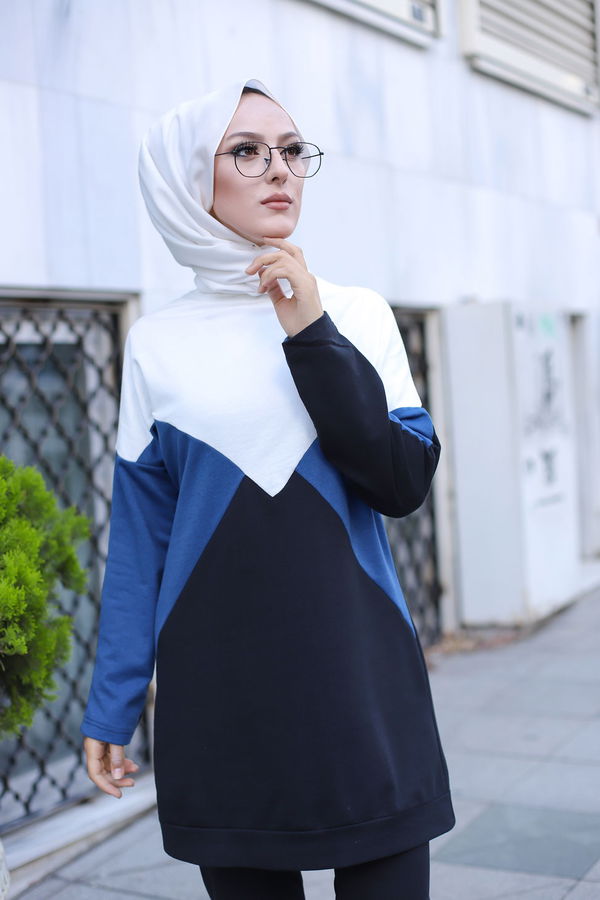 TUNIK PANTOLON Mavi - 3057