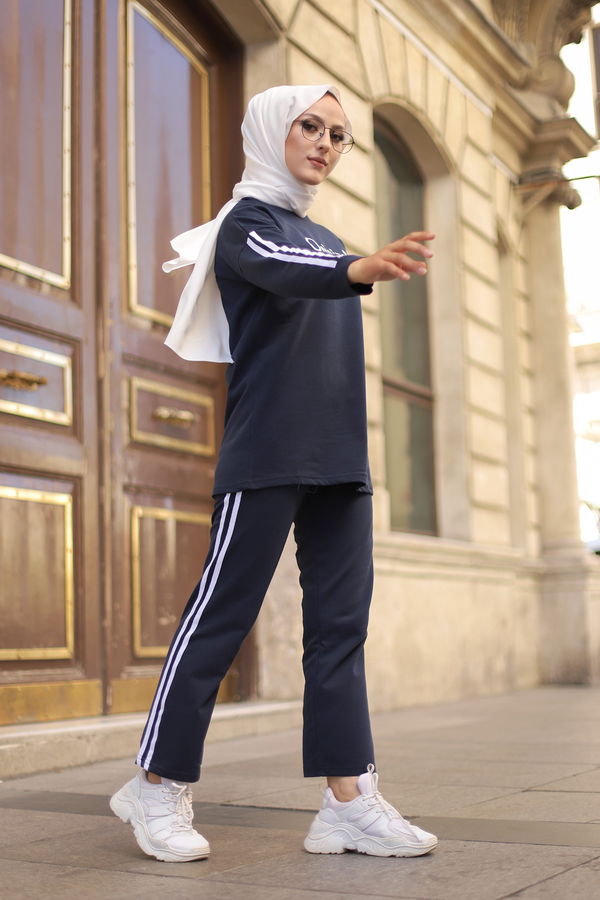 TUNIK PANTOLON Lacivert - 8401