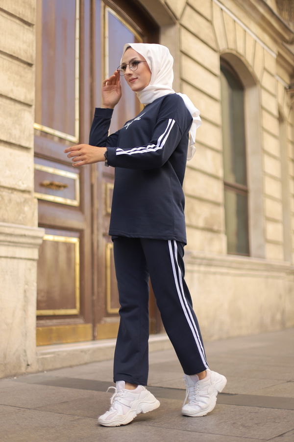 TUNIK PANTOLON Lacivert - 8401