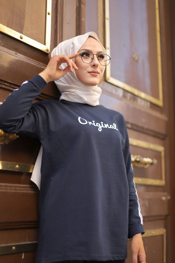 TUNIK PANTOLON Lacivert - 8401