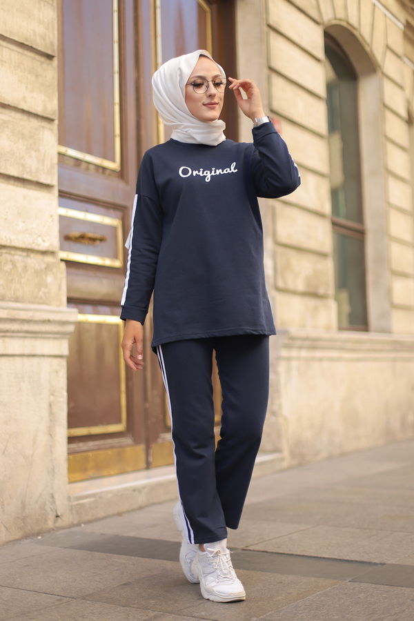 TUNIK PANTOLON Lacivert - 8401