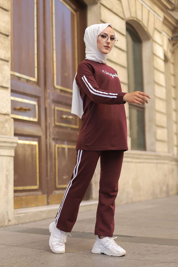 TUNIK PANTOLON Mor - 8401
