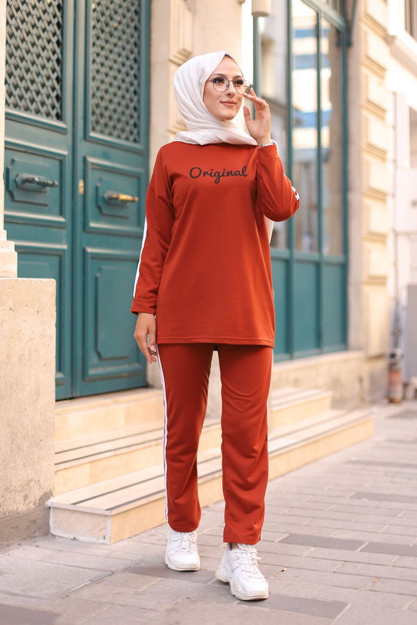 TUNIK PANTOLON Kiremit - 8401