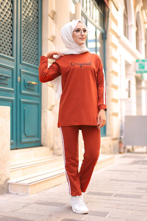 TUNIK PANTOLON Kiremit - 8401